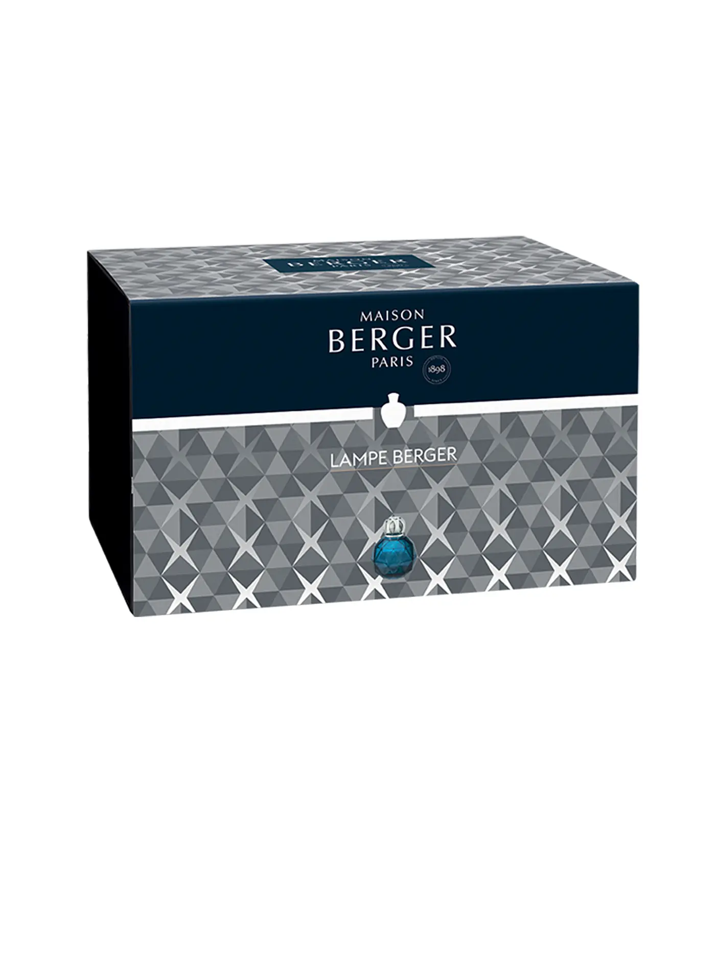 MAISON BERGER PARIS | Lampe Berger Geode Paprika | dunkelblau